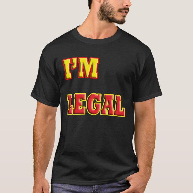 CAMISETA EU SOU LEGAL (Frente)