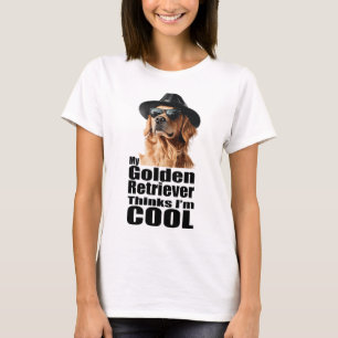 Camiseta Eu sou Legal Ouro Retriever