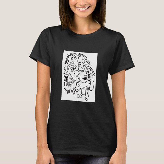 Camiseta Eu sou LEO (Frente)