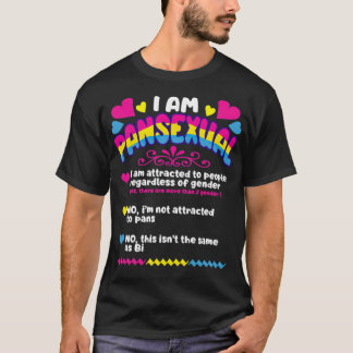 Camiseta Eu sou LGBT (Piada de humor) do Orgulho PANSEXUAL 