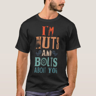 Camiseta Eu sou Loucos e bolachas sobre você para o Engenhe