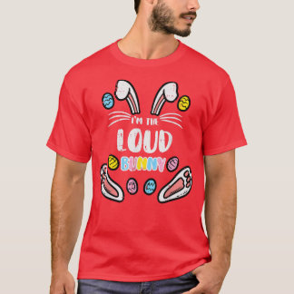 Camiseta Eu Sou Loud Bunny Engraçado Páscoa Correspondente 