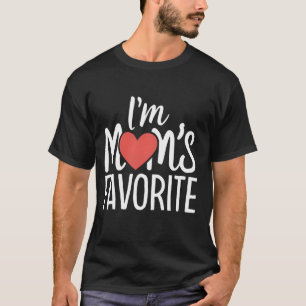 Camiseta Eu sou Mãe favorita, engraçado, irmão, filha do fi