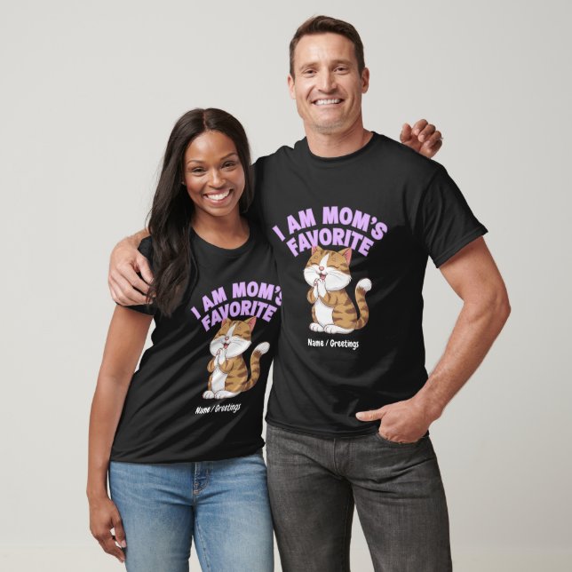 Camiseta Eu Sou Mãe Favorita: Ideia Engraçada De Presente (Unissex)
