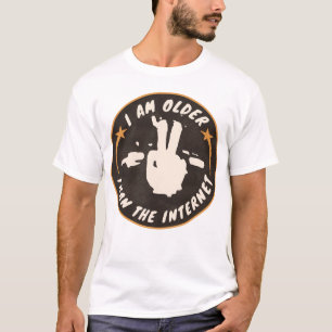 Camiseta Eu sou mais velho que a internet