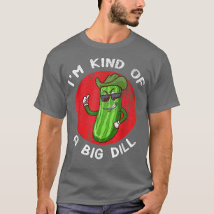 Camiseta Eu sou meio que um grande picles engraçado