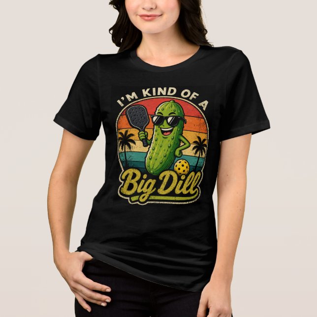 Camiseta Eu Sou Meio um Grande Pepino (Frente)