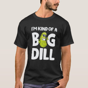 Camiseta Eu Sou Meio Um Grande Picles de Dill Vegano Coatum