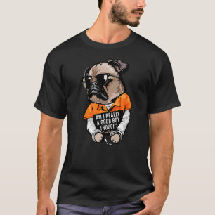Camiseta Eu Sou Mesmo Um Bom Menino Embora O Cachorro Seja