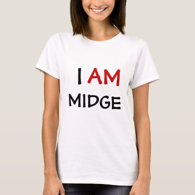 CAMISETA EU SOU MIDGE (Frente)