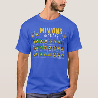 Camiseta Eu Sou Minions Tabela Periódica De Minions Gr