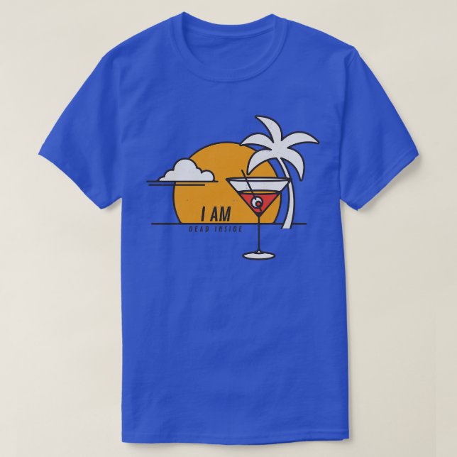 Camiseta Eu sou morto (Frente do Design)