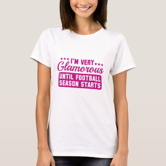 Camiseta Eu sou muito glamouroso (Frente)