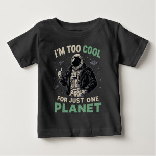 Camiseta Eu sou muito legal para apenas um planeta