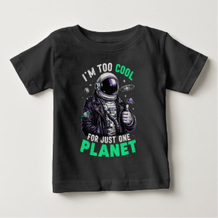 Camiseta Eu sou muito legal para apenas um planeta