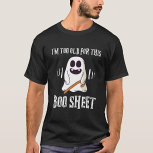 Camiseta Eu sou muito velho para este vovô de folheto de vo