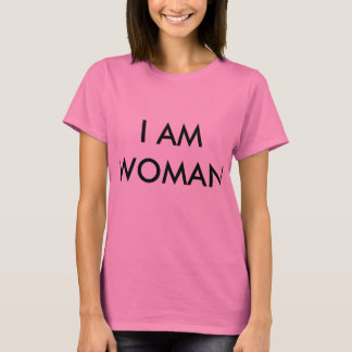 CAMISETA EU SOU MULHER