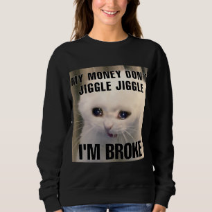 Camiseta Eu sou mulher do meme de gato quebrado