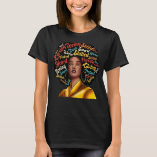 Camiseta Eu sou negra excelência mulher negra forte históri