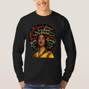 Camiseta Eu sou negra excelência mulher negra forte históri