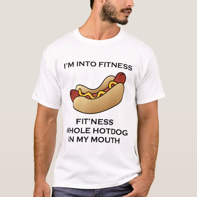 Camiseta Eu sou no cachorro quente da malhação (Frente)