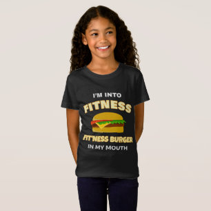Camiseta Eu sou no hamburguer de Fit'ness da malhação em