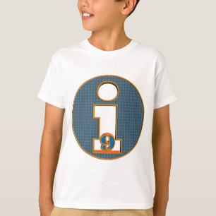 Camiseta Eu sou nove 9os presentes de aniversário