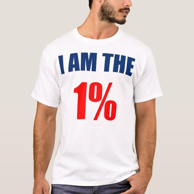 Camiseta Eu Sou O 1% (Frente)