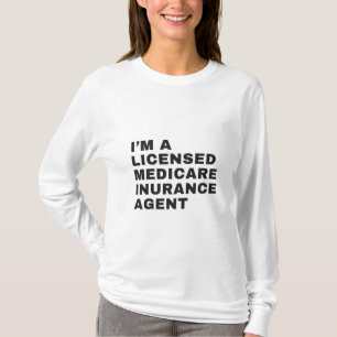 CAMISETA EU SOU O AGENTE DE SEGURO MEDICAMENTO LICENCIADO