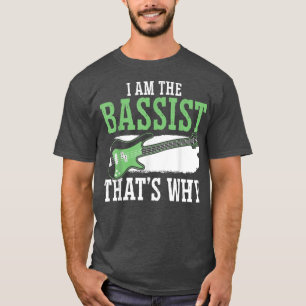 Camiseta Eu sou o ajudante, é por isso que o tocador de vio