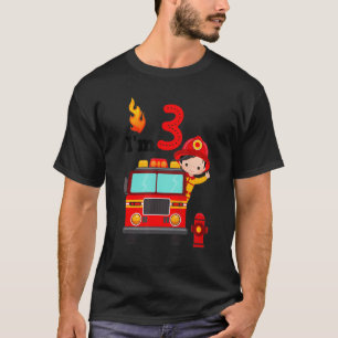 Camiseta Eu sou o aniversário de 3 anos