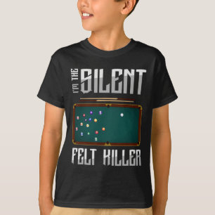 Camiseta Eu Sou O Assassino De Snooker Piscina Billiards P
