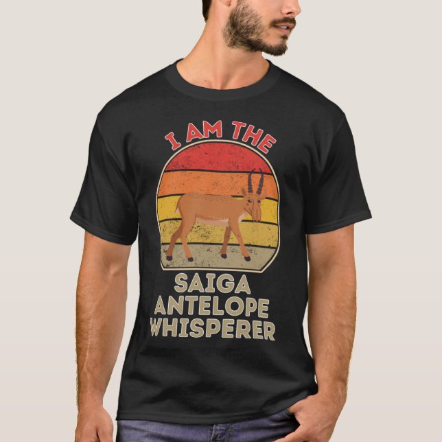 Camiseta Eu Sou O Assobiador Do Antílope Saiga (Frente)