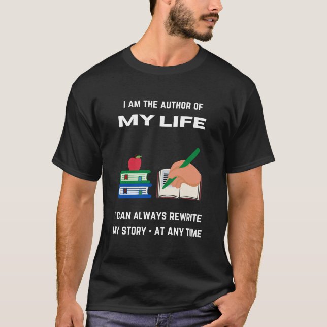 Camiseta Eu sou o autor da minha vida (Frente)