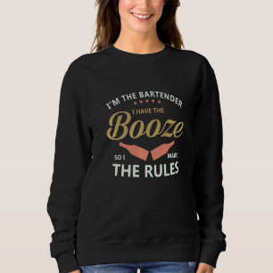 Camiseta Eu sou o barman que tenho a bebida, então eu faço