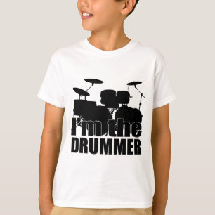 Camiseta Eu sou o baterista
