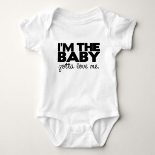 Camiseta Eu sou o bebê, tenho que me amar