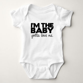 Camiseta Eu sou o bebê, tenho que me amar