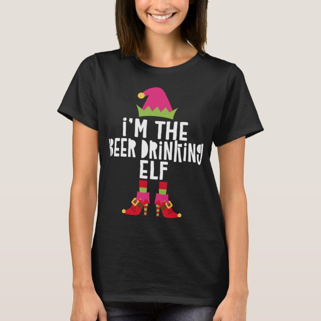 Camiseta Eu sou o Bebendo de Cerveja que combina com o Cost (Frente)