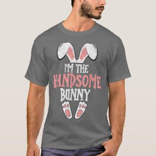 Camiseta Eu sou o belo dia da páscoa Coelhinha Engraçado