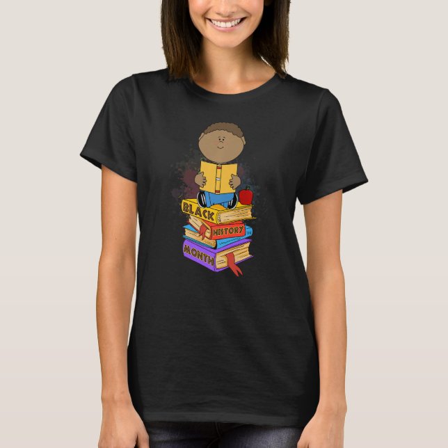 Camiseta Eu sou o Black History African Black American Prid (Frente)