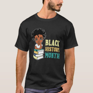 Camiseta Eu sou o Black History African Black American Prid