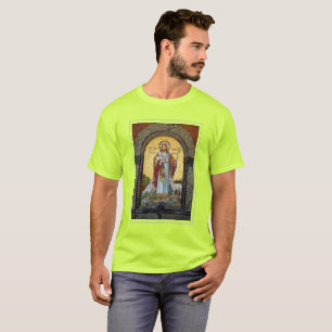 Camiseta "EU SOU O BOM SHEPHERD" John 10:11 Arte Mosaica