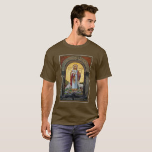 Camiseta "EU SOU O BOM SHEPHERD" John 10:11 Arte Mosaica