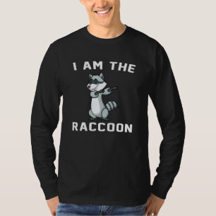 Camiseta Eu Sou o Caçador de Guaxinim Lixo Panda 1