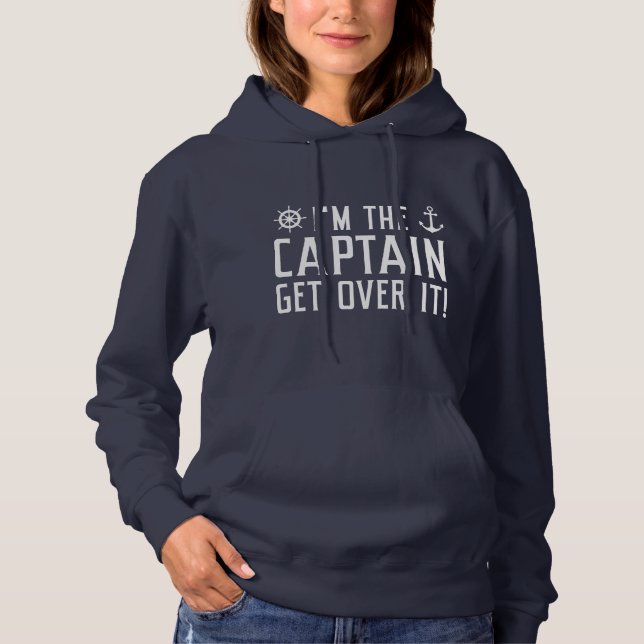 Camiseta Eu Sou o Capitão Aceite Isso (Frente)
