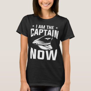 Camiseta Eu Sou O Capitão Piloto Aviador Da Aviação Agora