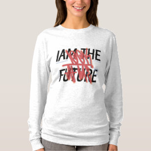Camiseta Eu sou o capuz do futuro