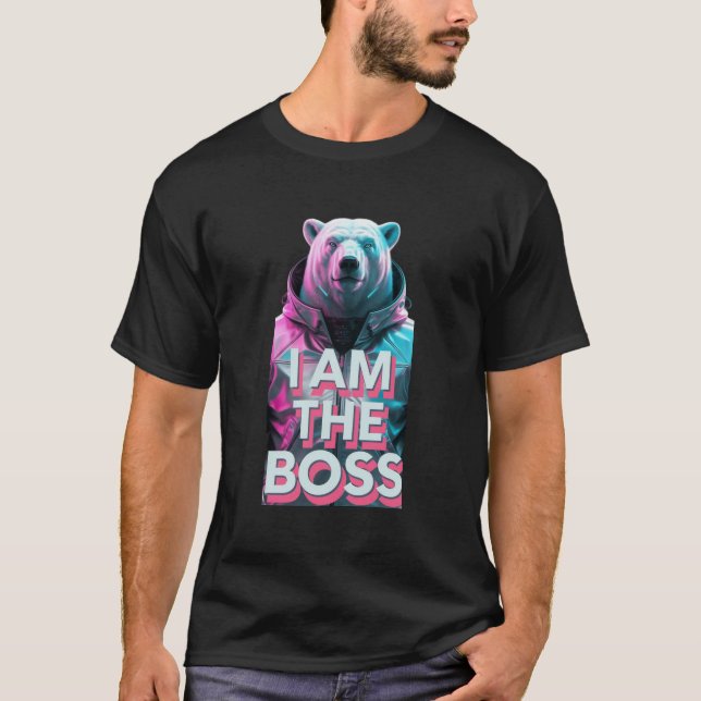 Camiseta Eu sou o chefe (Frente)