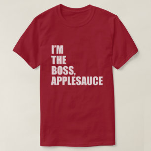 CAMISETA EU SOU O CHEFE.